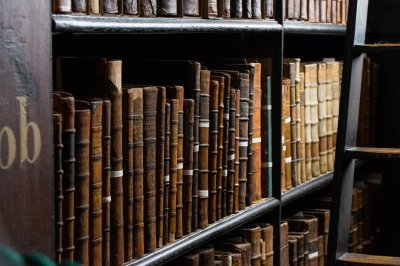 Long Hall Library by Thomas Bormans Reserved books at trinity college